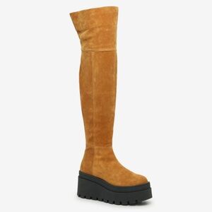 Free People Tan Genuine Leather boots